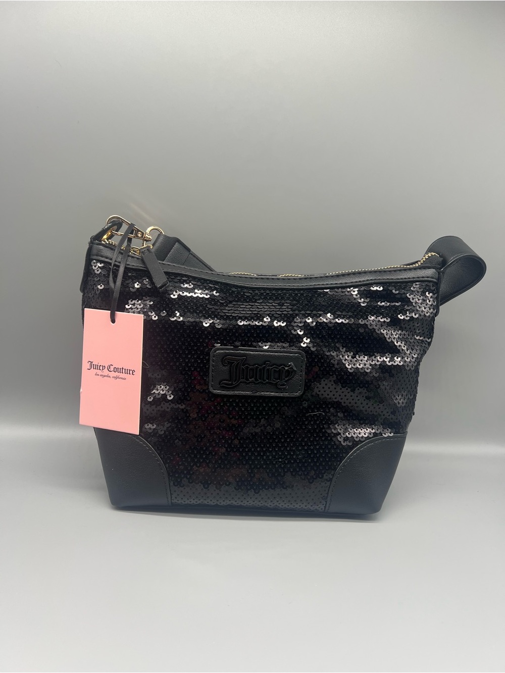 Juicy couture blank canvas hobo purse